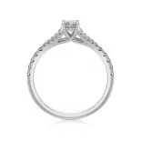 Pierścionek białe złoto z diamentami AJPZ_128